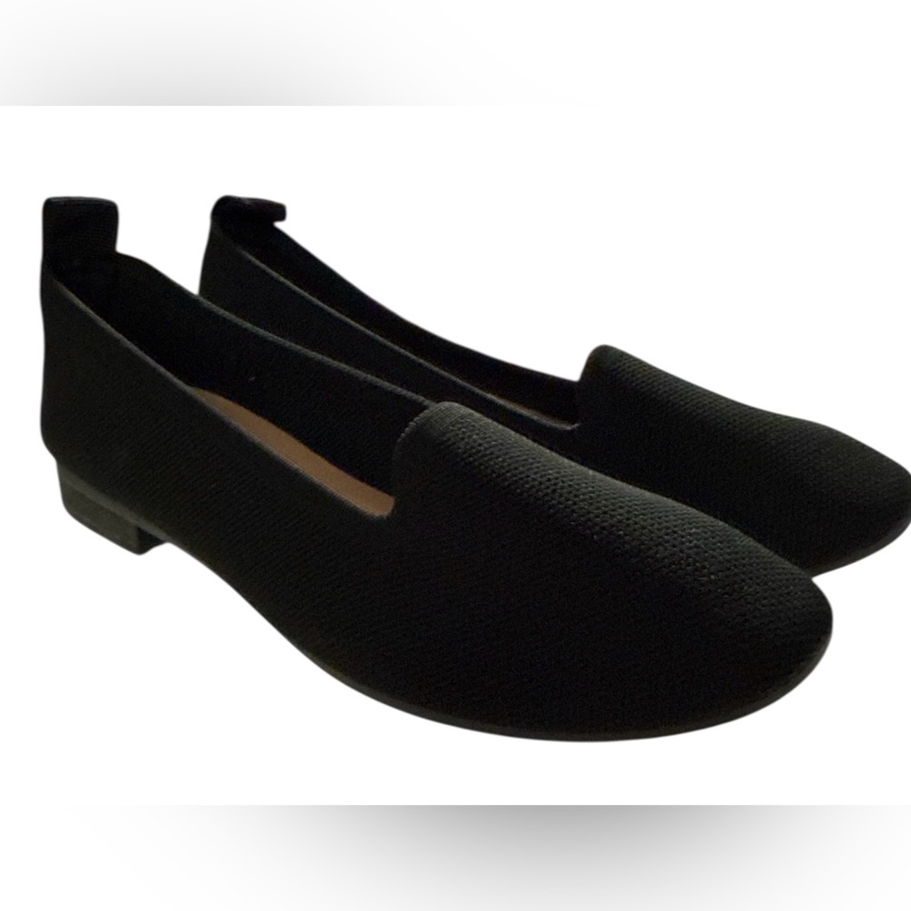 Black Knit Ballet Flats size 5